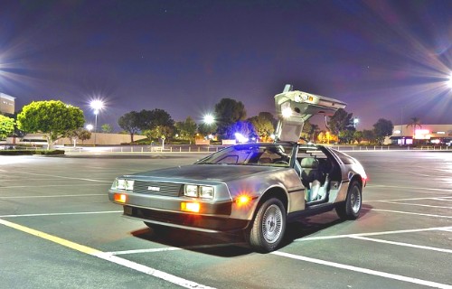 Back TO the Future Car