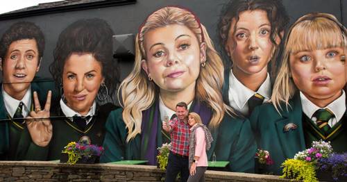 Derry Girls Mural